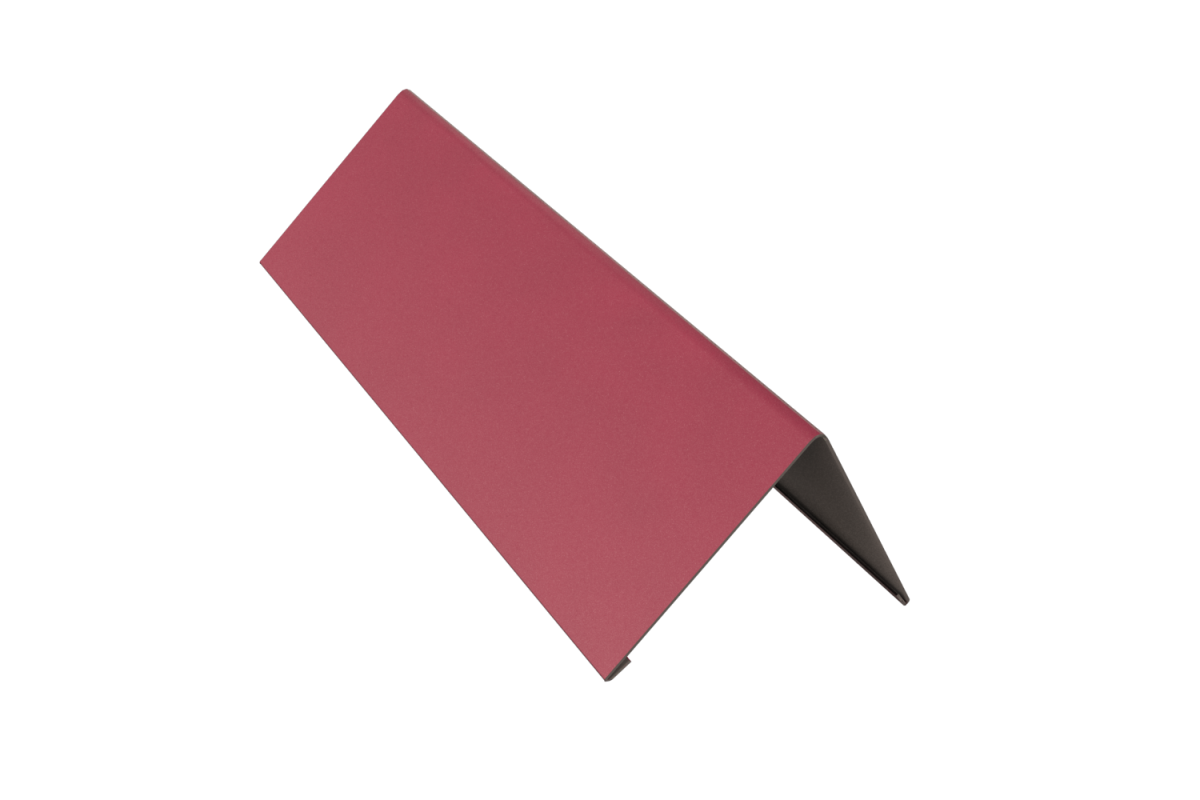 Планка конька плоского RAL 3005 195*195*2000 Texture