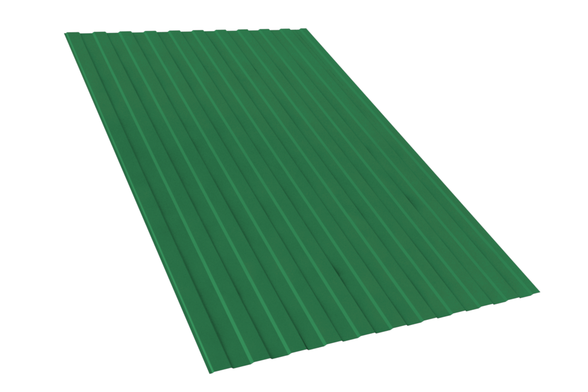 Профнастил RAL 6029 С 8 Sokrof 0,45*1150*