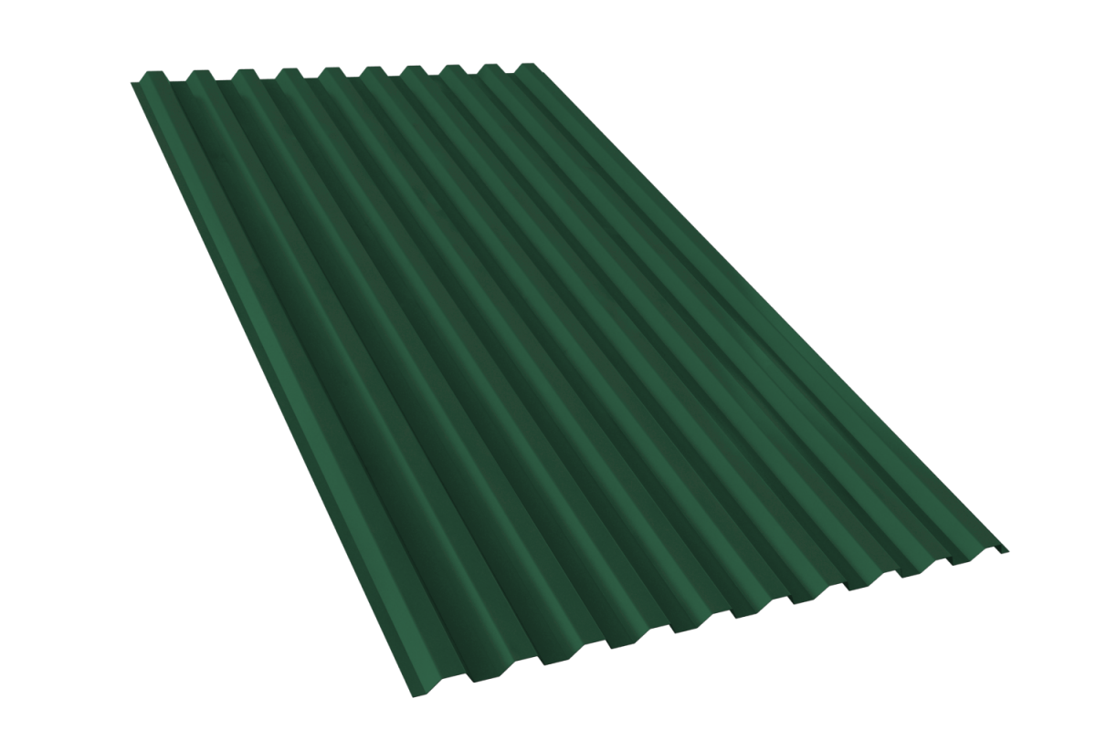 Профнастил RAL 6005 С 21 Sokrof 0,45*1000*