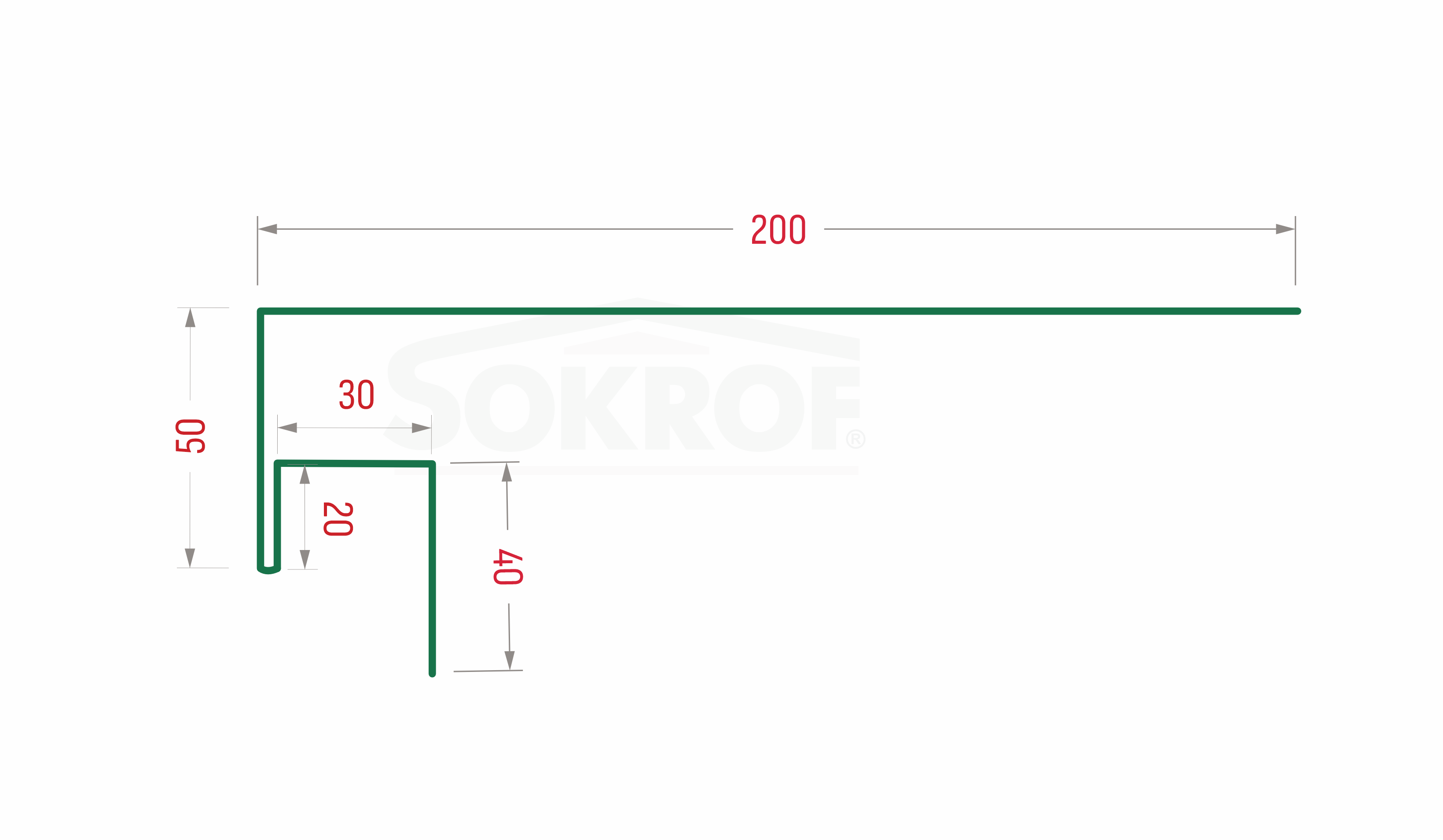 Приоконная планка (блок-хаус) PRINT Светл дерево ДУБ 3D 0,5 200*50*20*30*40*3000