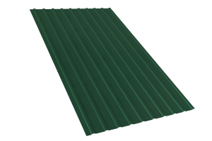 Профнастил RAL 6005 С 10 Sokrof 0,45*1100*